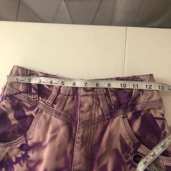 Vintage Wrangler Purple Tie Dye High Rise Jeans - Picture 4 of 8